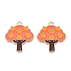 Thanksgiving Day Theme Alloy Enamel Pendants X1-ENAM-T020-35K-1