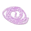 Crackle Glass Beads Strands X1-GLAA-U001-6mm-04-3