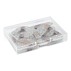 20Pcs 10 Styles Transparent Resin & Walnut Wood Big Pendants RESI-YW0001-31-8