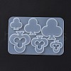 DIY Playing Card Theme Pendants Silicone Molds DIY-C076-01D-4