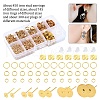 DIY Iron Stud Earring & Ear Nuts & Jump Rings Jewelry Making Findings Kits DIY-YW0010-57-5