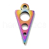 Ion Plating(IP) 201 Stainless Steel Pendants STAS-A066-17M-3