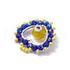Glass Beads Pendants PALLOY-MZ00654-05-4