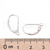 925 Sterling Silver Leverback Earrings Findings STER-M017-01S-3