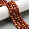 Dyed Natural Malaysia Jade Beads Strands G-G021-02A-19-4