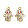 Golden Plated Alloy Enamel Pendants ENAM-K069-36G-2