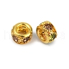 Brass Rhinestone Beads KK-U071-02A-02G-2