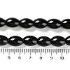 Natural Black Onyx Agate Beads Strands G-NH0019-C05-09-5