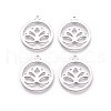 Non-Tarnish 304 Stainless Steel Pendants STAS-I098-04-1