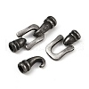 304 Stainless Steel Hook Clasps STAS-C127-02AS-2