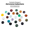 Natural & Synthetic Gemstone Cabochons G-PH0034-41-3