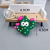 Cactus PVC Bag Keychain PW-WG29ECE-04-2