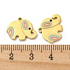 304 Stainless Steel Charms STAS-L022-175G-3