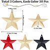 Gorgecraft 30Pcs 3 Colors Iron Pendants IFIN-GF0001-47B-2