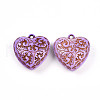 Opaque Acrylic Pendants SACR-T017-15F-1