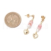 5Pair 304 Stainless Steel Dangle Stud Earrings EJEW-JE06391-3