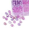 375Pcs 15 Styles Acrylic Beads MACR-YW0002-59A-2