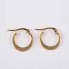 304 Stainless Steel Hoop Earrings EJEW-P040-20-A-2