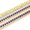 Iron Rhinestone Cup Chains CH-T006-04G-07-1