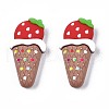 Opaque Resin Cabochons CRES-N024-60-1