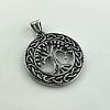 Tree of Life Hollow Tree of Life Pendant Stainless Steel Punk Necklace Jewelry HL3986-5