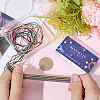 SUNNYCLUE 10 Colors French Wire Gimp Wire TWIR-SC0001-04-3