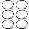 SUNNYCLUE 20pcs Braided PU Leather Cord Bracelet Making MAK-SC0001-30B-1