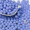 Imitation Jade Glass Seed Beads SEED-Z004-J8MM-06-1
