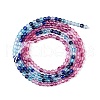 Transparent Glass Beads Strands GLAA-XCP0001-45-3