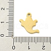 Halloween Theme Ion Plating(IP) 304 Stainless Steel Enamel Pendants STAS-M011-04B-3