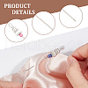 50Pcs 5 Colors Iron Head Pins DIY-AB00031-5