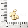 Brass Enamel Pendants KK-Q098-15G-01C-3