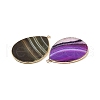 Natural Agate Pendants G-E526-01-M-3
