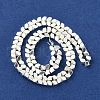 Electroplated Synthetic Non-Magnetic Hematite Beads Strands G-U003-08-2