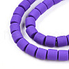 Handmade Polymer Clay Bead Strands CLAY-ZX006-01G-3