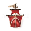 Sailing Boat Enamel Pins JEWB-D303-03G-2