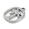 Non-Tarnish 304 Stainless Steel Pendants STAS-M323-47P-2