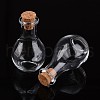 Glass Bottle for Bead Containers AJEW-H006-1-5