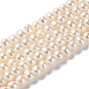 Natural Cultured Freshwater Pearl Beads Strands PEAR-E018-44-1