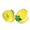 Semi-stereoscopic Transparent Resin Cabochons RESI-G072-01F-2