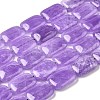 Natural Dyed Malaysia Jade Beads Strands G-B137-B02-01B-2