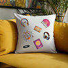 4 Sheets 11.6x8.2 Inch Stick and Stitch Embroidery Patterns DIY-WH0455-132-6