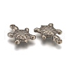 Tarnish Resistant 201 Stainless Steel Tortoise Pendants STAS-Q192-69-2