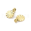 Ion Plating(IP) 316L Surgical Stainless Steel Charms X-STAS-D029-33G-2