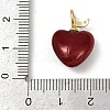 Brass Enamel Pendants KK-R224-12B-G-3