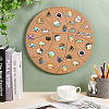 Wall Jewelry Display Cork Tray AJEW-WH0348-466F-5