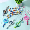 9Pcs Ring Food Grade Eco-Friendly Silicone Focal Beads JX895H-4