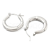 Ring 304 Stainless Steel Hoop Earrings for Women EJEW-C067-10P-2