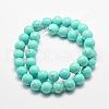 Natural Magnesite Beads Strands G-E384-01-8mm-3