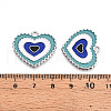Alloy Enamel Pendants ENAM-T020-104C-3
